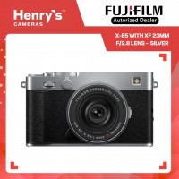 Fujifilm X-E5 with XF 23mm f/2.8 Lens - Silver