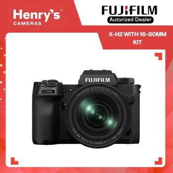 Fujifilm X-H2 with 16-80mm Kit