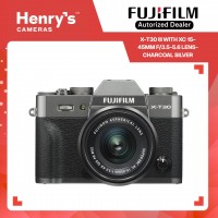 Fujifilm X-T30 III with XC 15-45mm f/3.5-5.6 Lens- Charcoal Silver