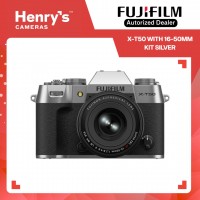 Fujifilm X-T50 16-50mm Kit Digital Mirrorless Camera - Silver