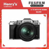 Fujifilm X-T5 with 16-80mm Mirrorless Digital Camera - Silver