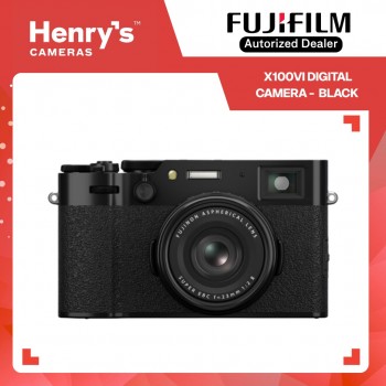 Fujifilm X100VI Digital Camera - Black