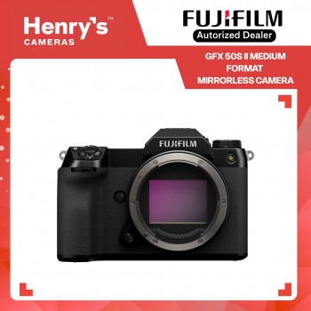 Fujifilm GFX 50S II Medium Format Mirrorless Camera