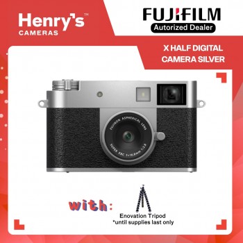 Fujifilm X Half Compact Digital Camera - Silver