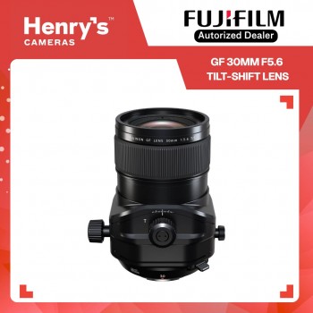 Fujifilm GF 30mm F5.6 Tilt-Shift Lens [Pre-Order]
