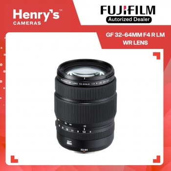 Fujifilm GF 32-64mm F4 R LM WR Lens