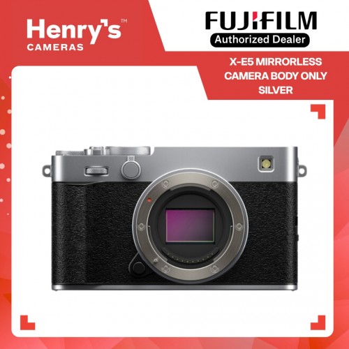 Fujifilm X-E5 Mirrorless Camera Body Only - Silver