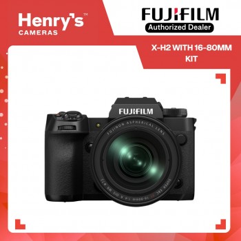 Fujifilm X-H2 with 16-80mm Kit