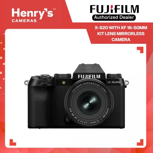 Fujifilm X-S20 with XF 16-50mm Kit Lens Mirrorless Camera 