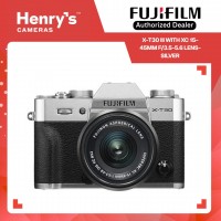 Fujifilm X-T30 III with XC 15-45mm f/3.5-5.6 Lens- Silver