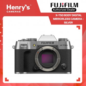 Fujifilm X-T50 Body Digital Mirrorless Camera - Silver
