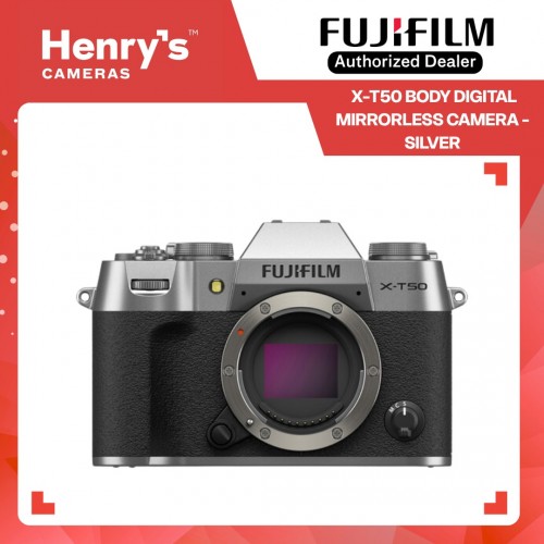 Fujifilm X-T50 Body Digital Mirrorless Camera - Silver