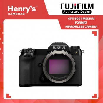 Fujifilm GFX 50S II Medium Format Mirrorless Camera
