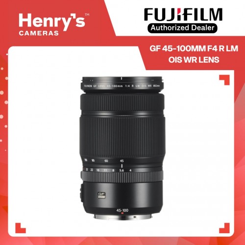 Fujifilm GF 45-100mm F4 R LM OIS WR Lens