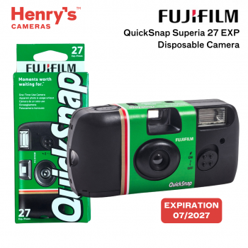 Fujifilm QuickSnap Superia XTRA400 Quick Snap Flash Disposable 35mm Film Camera