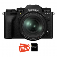 Fujifilm X-T4 Mirrorless Digital Camera 16-80mm Kit Black