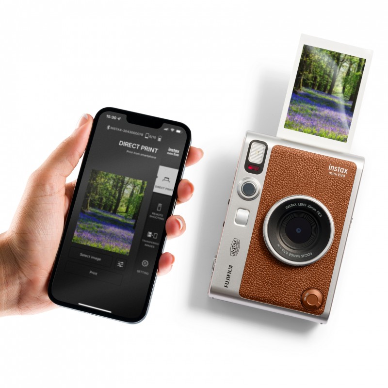 Fujifilm Instax Mini Evo - Brown