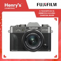 Fujifilm X-T30 III with XC 15-45mm f/3.5-5.6 Lens- Charcoal Silver