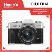 Fujifilm X-T30 III with XC 15-45mm f/3.5-5.6 Lens- Silver