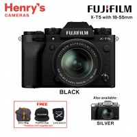 Fujifilm X-T5 with 18-55mm Mirrorless Digital Camera