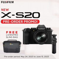 Fujifilm X-S20 with XF 18-55mm Kit with TG-BT1 Grip Mirrorless Camera Preorder