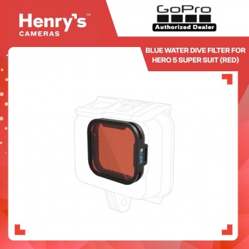 GoPro Blue Water Dive Filter for Hero 5 Super Suit (Red)