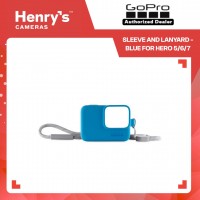 GoPro Sleeve and Lanyard - Blue for Hero 5/6/7