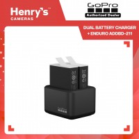 GoPro Dual Battery Charger + Enduro ADDBD-211