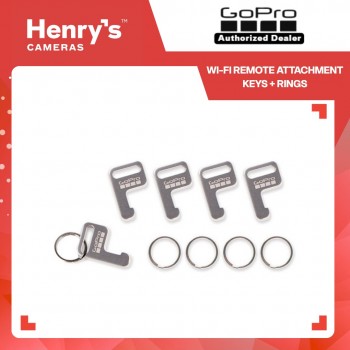 GoPro Wi-Fi Remote Attachment Keys + Rings