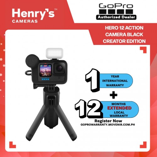 GoPro Hero 12 Action camera Black Creator Edition
