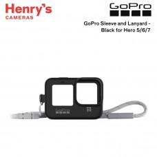 GoPro Sleeve and Lanyard - Black for Hero 5/6/7