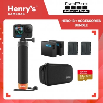 GoPro Hero 13 Black + Accessories Bundle GoPro Hero 13 Black + Accessories Bundle
