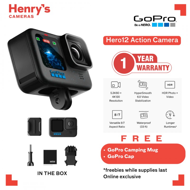 Gopro Hero 12 Black, Action Camcorders