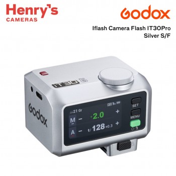 Godox iT30Pro iFlash Camera Flash Silver Sony/Fujifilm Godox iT30Pro iFlash Camera Flash Silver Sony/Fujifilm