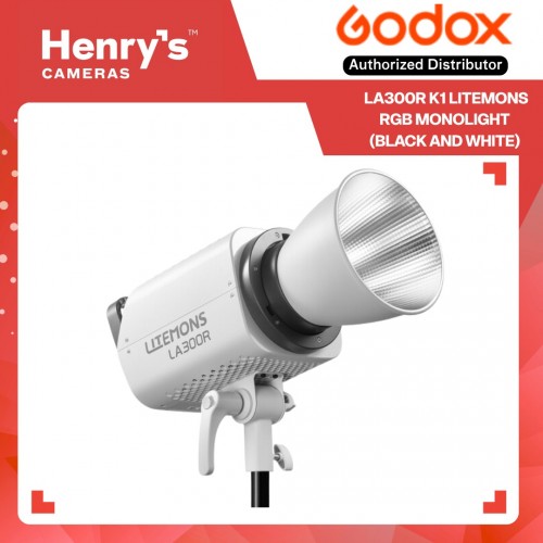 Godox LA300R K1 Litemons RGB Monolight (Black and White)