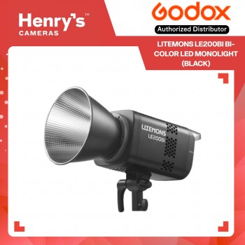 Godox Litemons LE200Bi Bi-Color LED Monolight (Black)