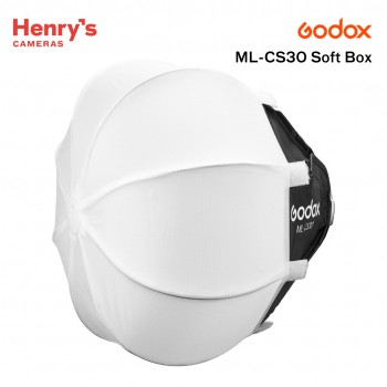 Godox ML-CS30 Collapsible Lantern Softbox ML60IIBI, ML100BI & ML30 Godox ML-CS30 Collapsible Lantern Softbox ML60IIBI, ML100BI & ML30