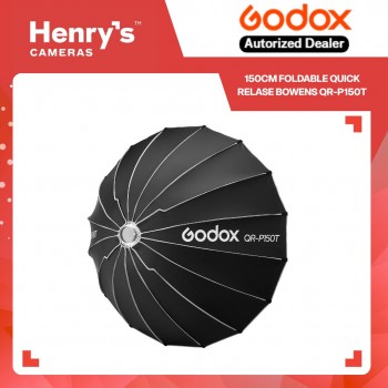 Godox 150cm Foldable Quick Relase Bowens QR-P150T Godox 150cm Foldable Quick Relase Bowens QR-P150T