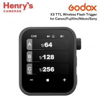 Godox X3 TTL Wireless Flash Trigger for Canon/Fujifilm/Nikon/Sony