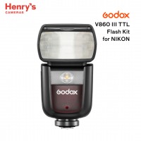 Godox V860 III TTL Li-Ion Camera Flash Kit for Nikon