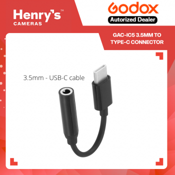 Godox GAC-IC5 3.5mm to Type-C Connector