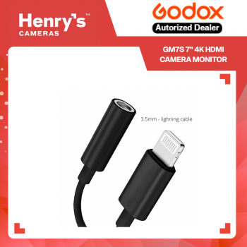 Godox GAC-IC6 3.5mm to Lightning Connector