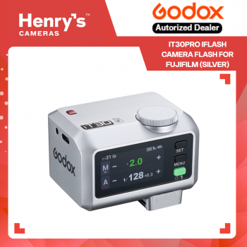 Godox iT30Pro iFlash Camera Flash for Fujifilm (Silver)