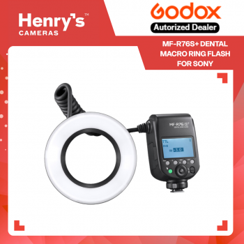 Godox MF-R76S+ Dental Macro Ring Flash for Sony