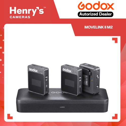 Godox Movelink II M2 2.4GHZ Wireless Microphone System