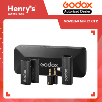 Godox Movelink Mini LT Kit 2 2.4GHZ Wireless Microphone System