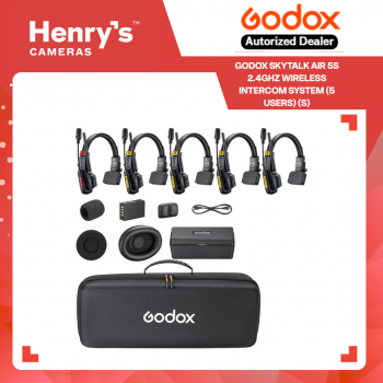 Godox Skytalk Air 5S 2.4GHz Wireless Intercom System (5 users)
