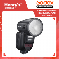 Godox V100 TTL Li-ion Round Head Camera Flash for Canon