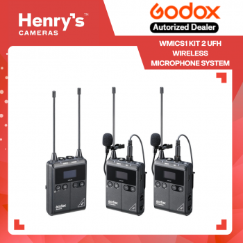 Godox WMicS1 Kit 2 UFH Wireless Microphone System