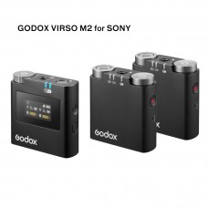 Godox Virso M2 2.4GHZ Wireless Microphone System For Sony